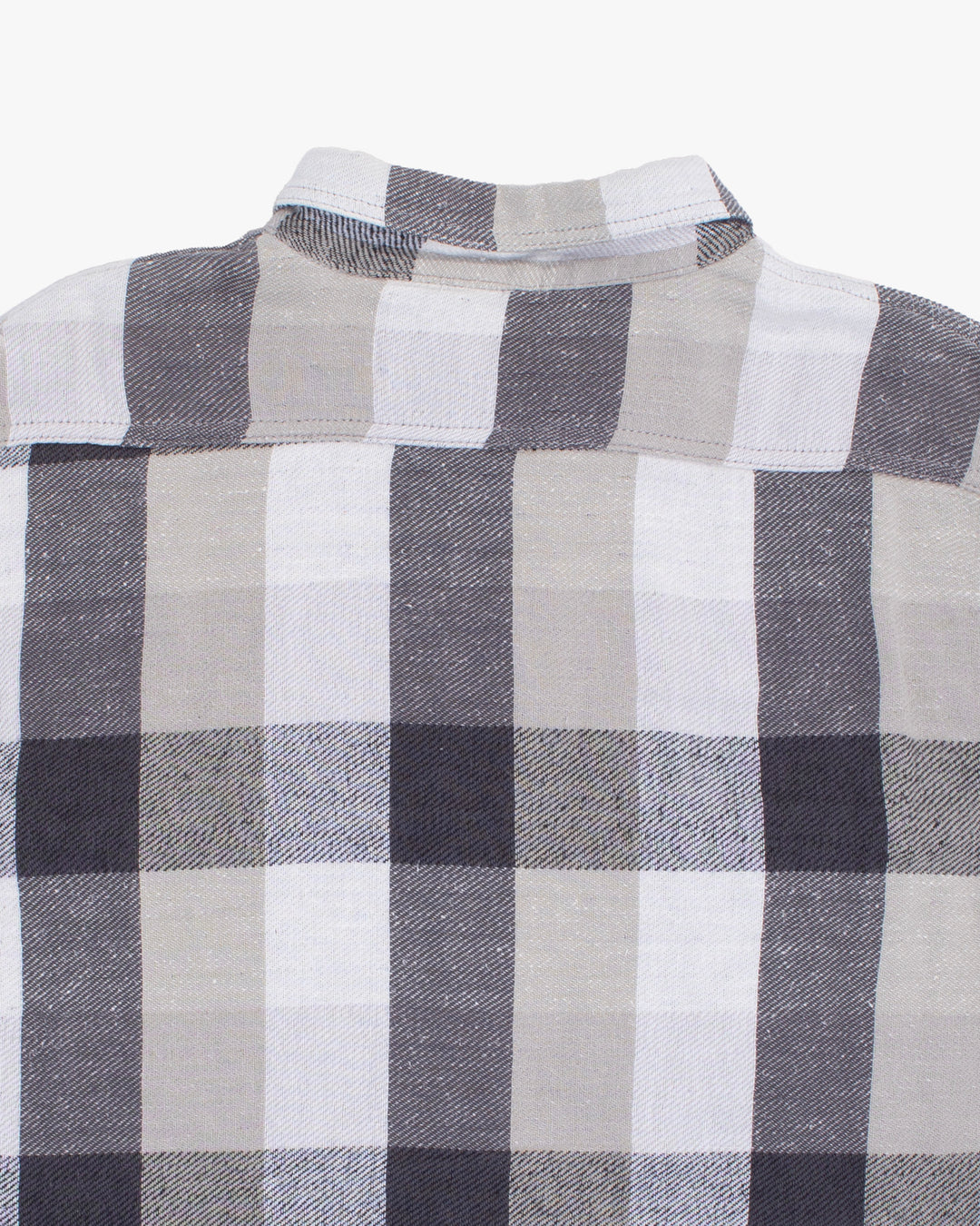 Japanese Repro Shirt, XL, Kapital, Checked White Flannel