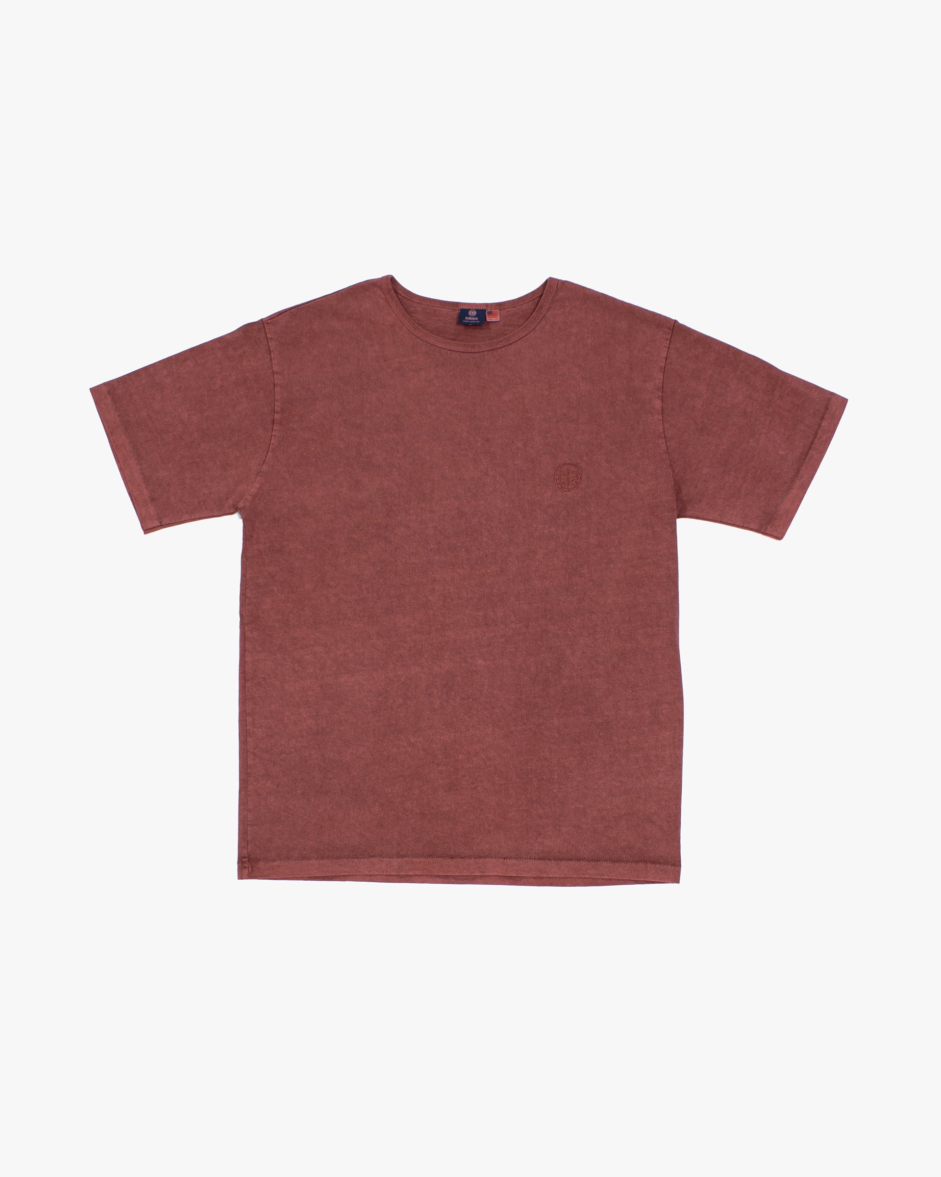 Kiriko Original Logo Embroidered T-Shirt, Red – Kiriko Made