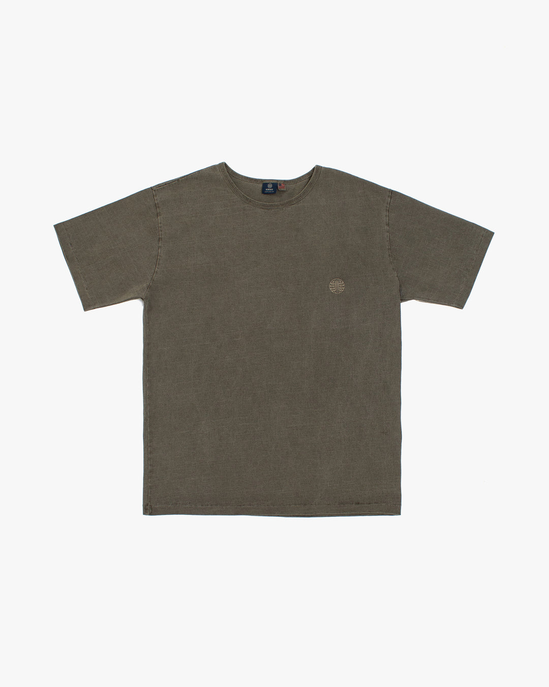 Kiriko Original Logo Embroidered T-Shirt, Green