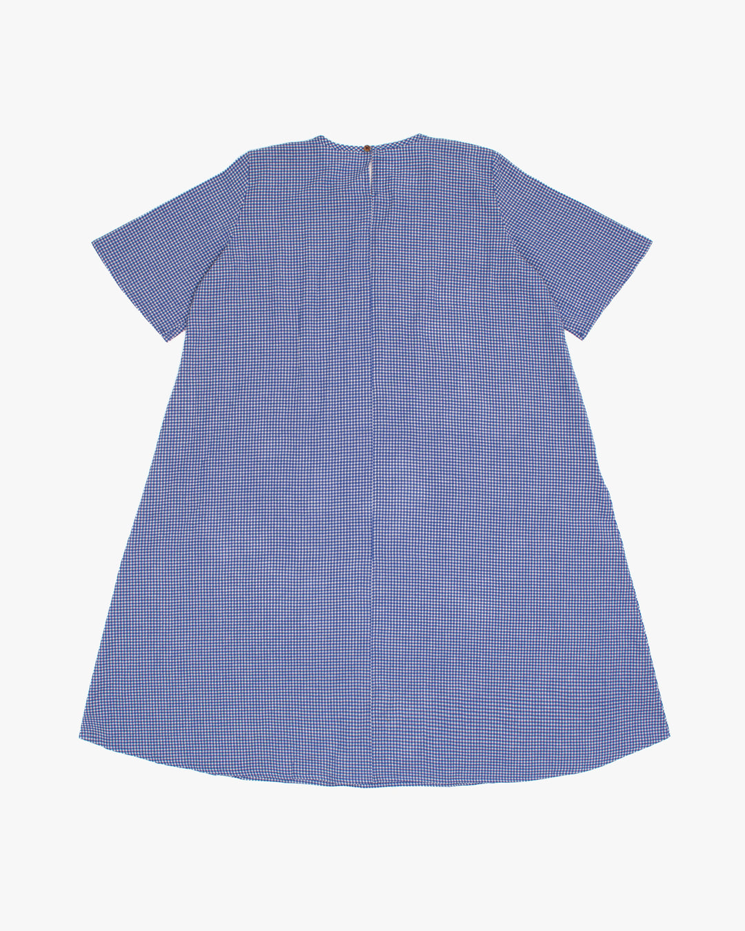 ToK Long Dress, Oversized, Blue Gingham