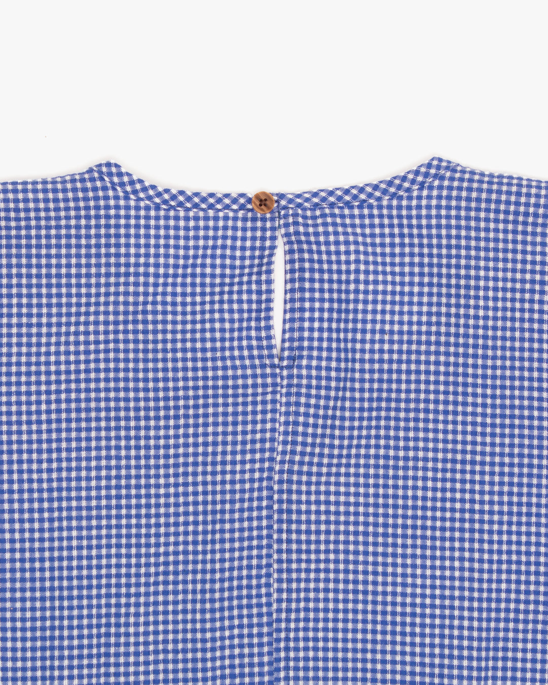 ToK Long Dress, Oversized, Blue Gingham