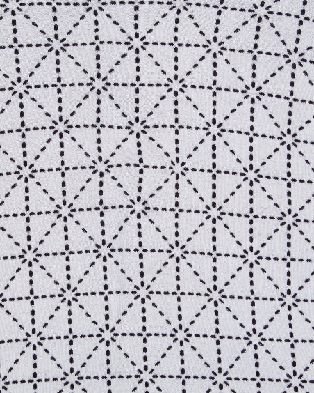 Japanese Repro Chore Coat, XL, Kapital, White with Black Geometric Pattern