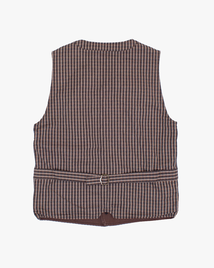 Japanese Repro Vest, L, Kapital, Brown
