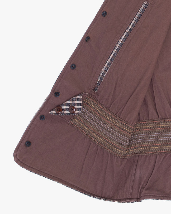 Japanese Repro Vest, L, Kapital, Brown