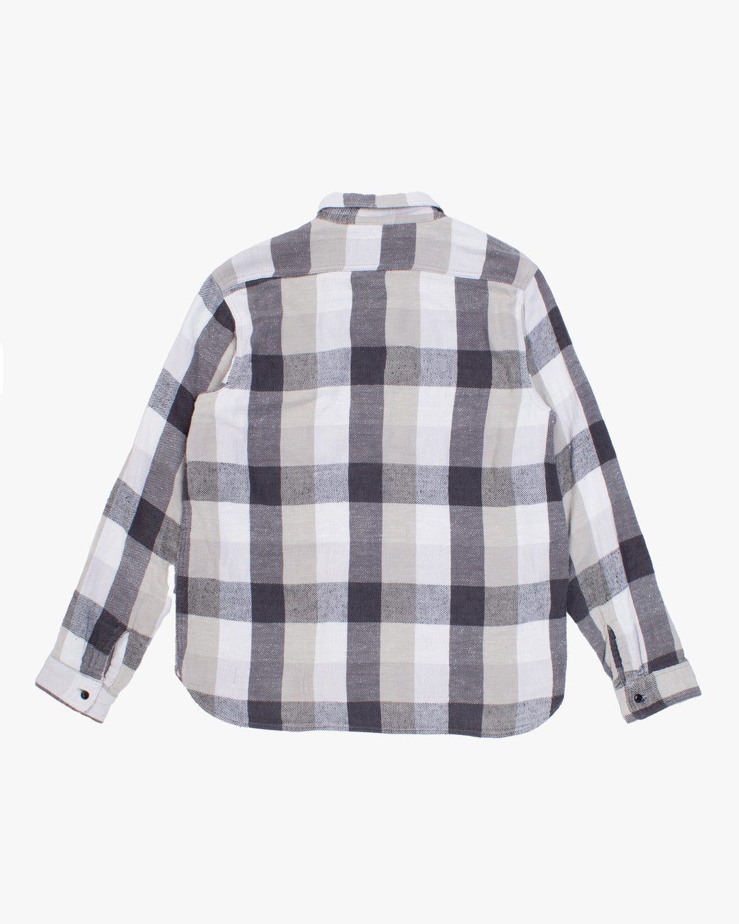 Japanese Repro Shirt, XL, Kapital, Checked White Flannel