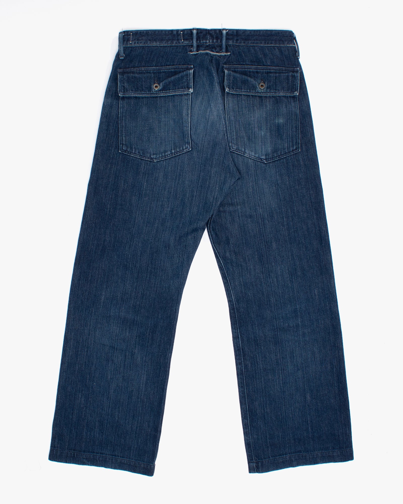 Japanese Repro Straight Pants, M, Kapital, Dark Blue