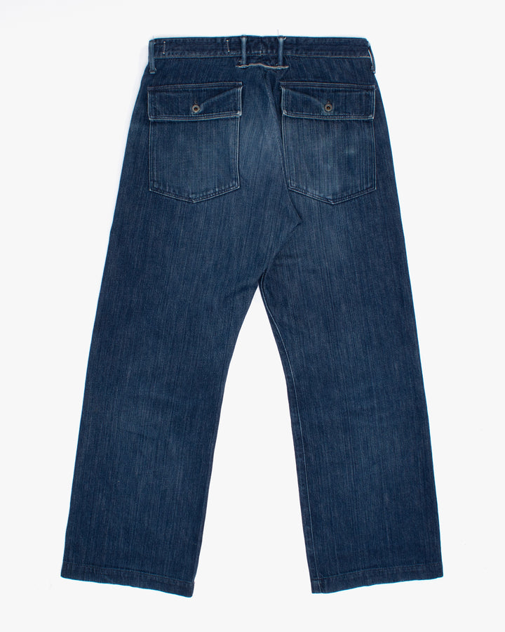 Japanese Repro Straight Pants, M, Kapital, Dark Blue