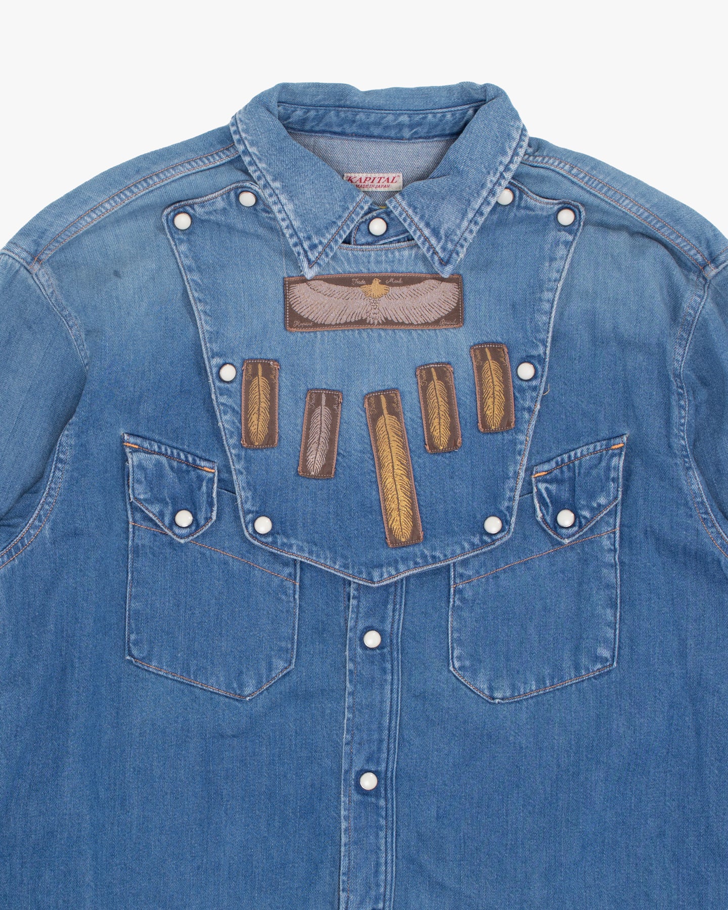 Japanese Repro Shirt, L, Kapital, Denim Shirt