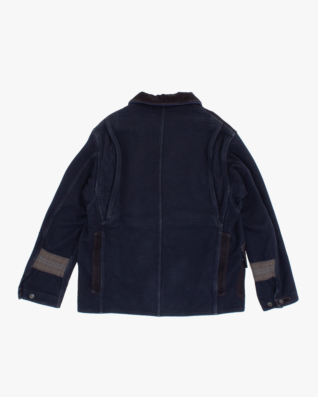 Japanese Repro Chore Coat, L, Kapital, Navy with Dark Denim Accents