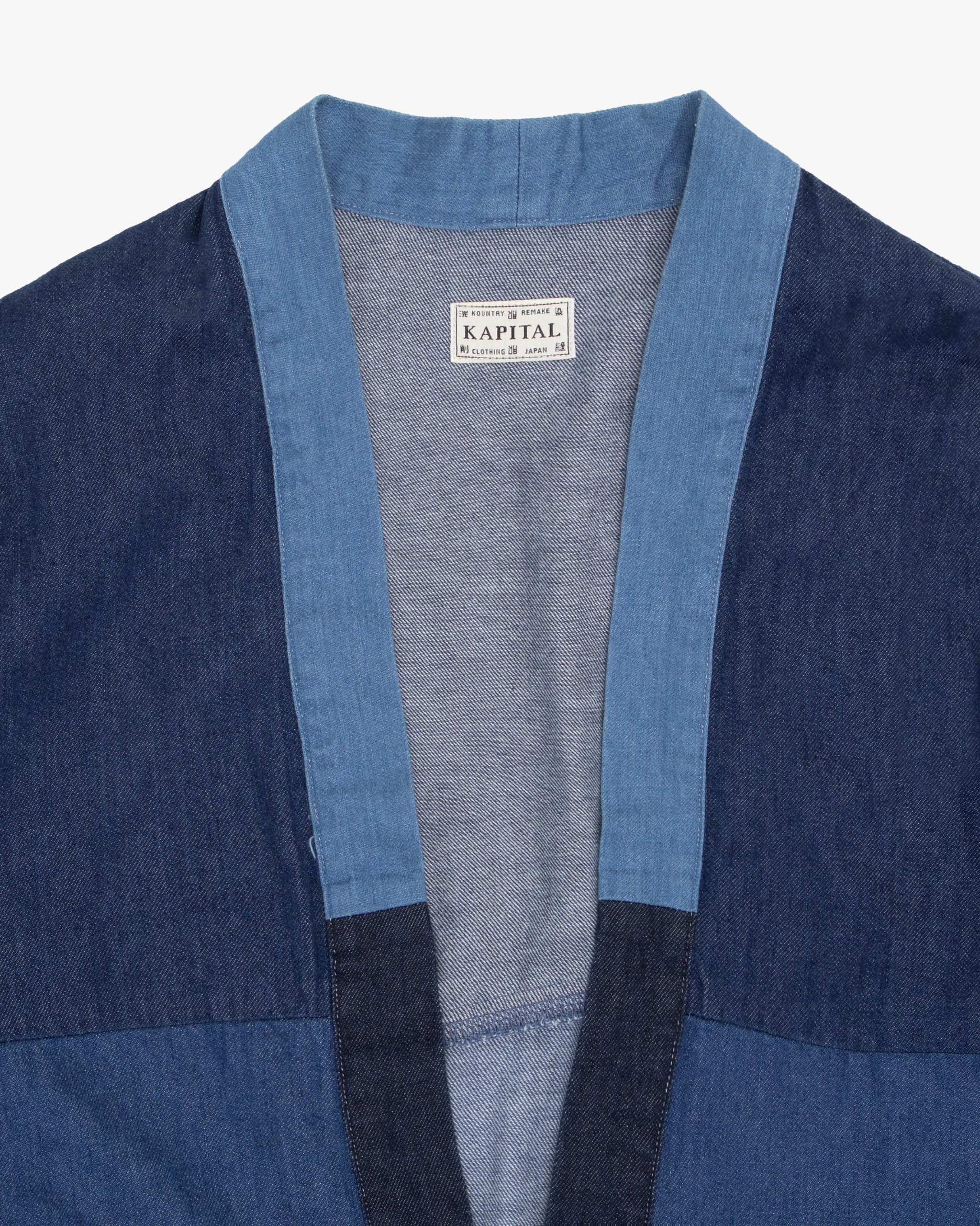 Japanese Repro Shirt, L, Kapital, Denim Kakashi – Kiriko Made