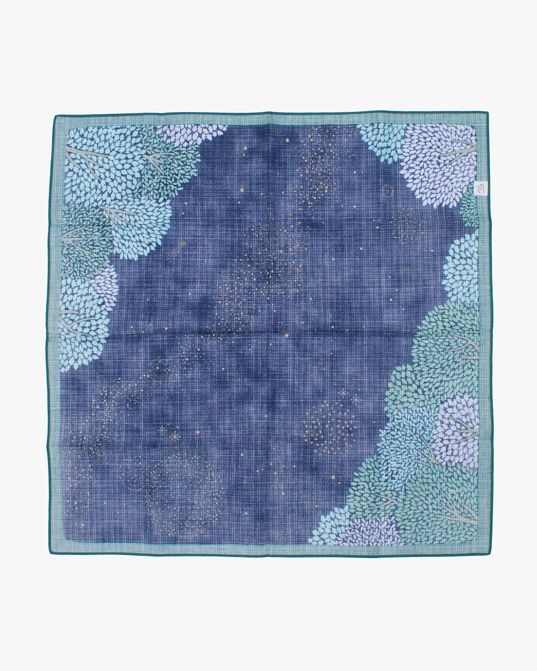 Modern Furoshiki, Hime Musubi, Adeline Klam, Star Forest 27.5" x 27.5"
