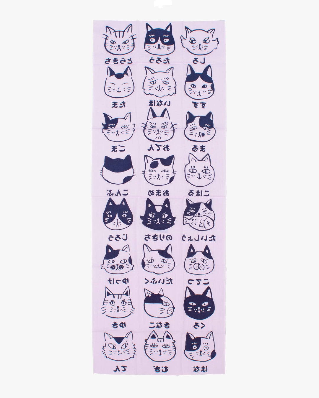 Tenugui, Chusen-Zome, Cat