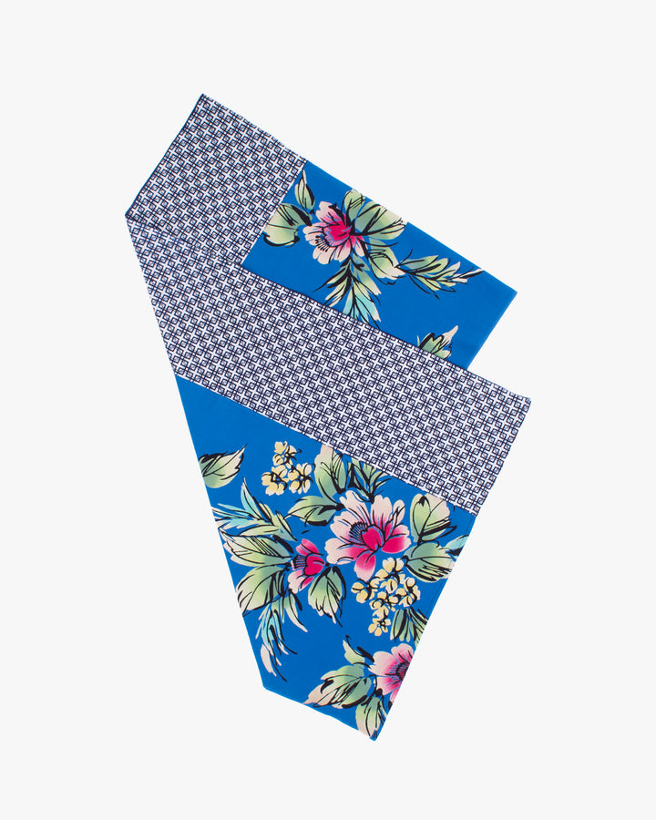 Kiriko Original Scarf, Split Yukata, Wide, Abstract Floral