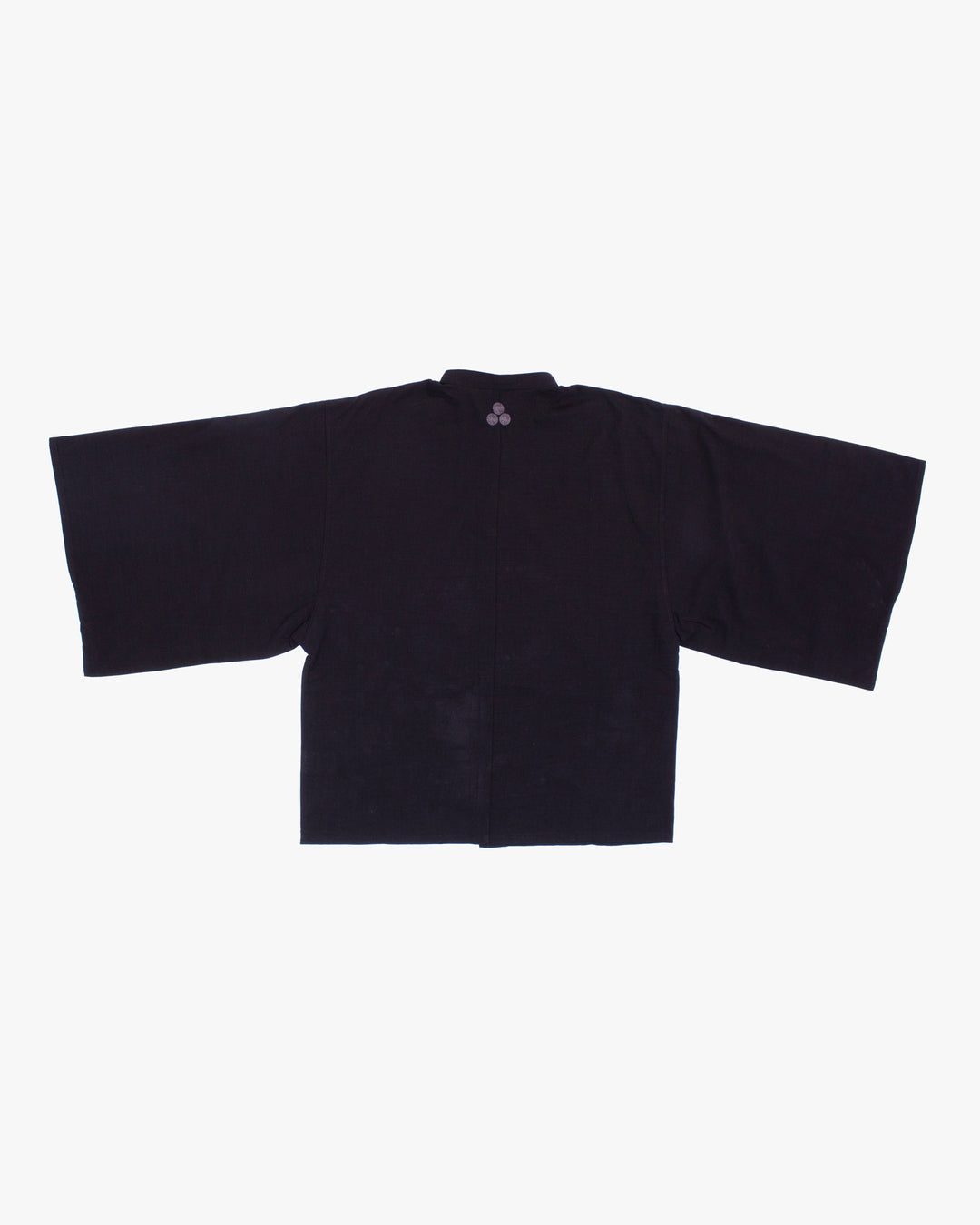 Wa-Modern, Long Sleeve Button Up Tunic, Embroidered, Black
