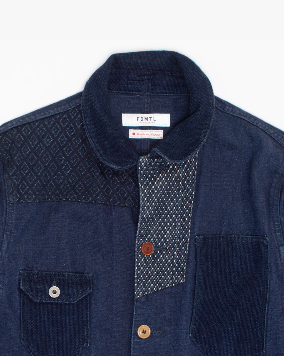Japanese Repro Jacket, FDMTL, XL, Dark Wash Denim