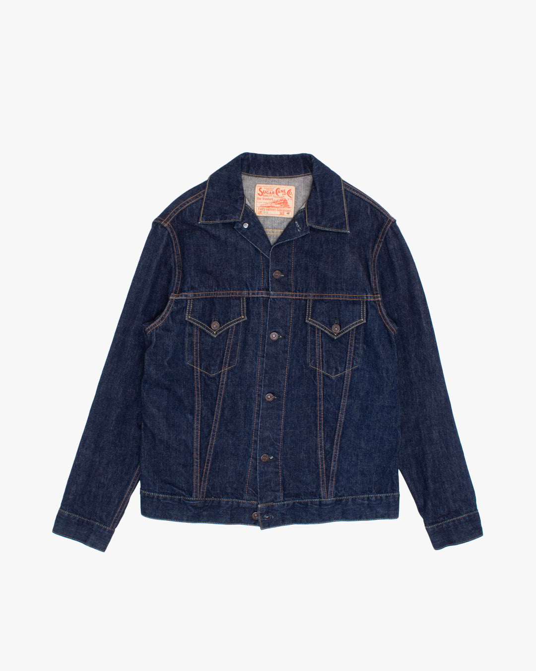 Japanese Repro Jacket, Sugar Cane &amp; Co., L, Dark Wash Denim