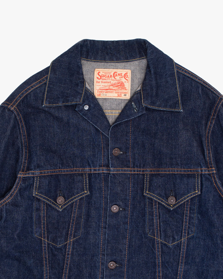 Japanese Repro Jacket, Sugar Cane &amp; Co., L, Dark Wash Denim