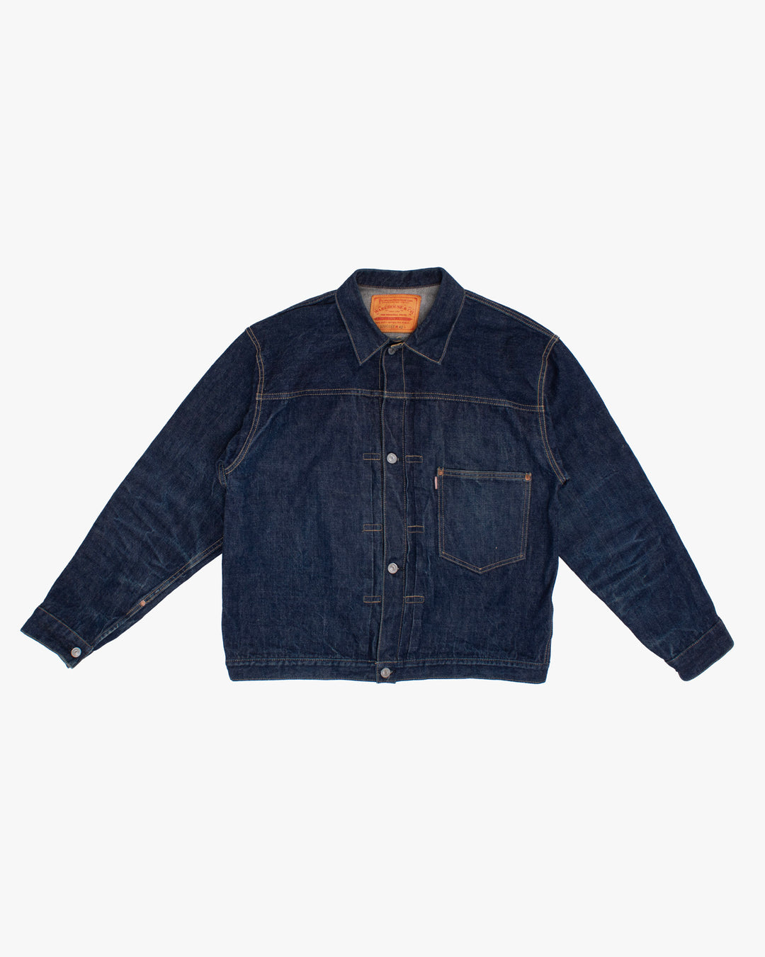 Japanese Repro Jacket, Warehouse &amp; Co., L, Denim Jacket