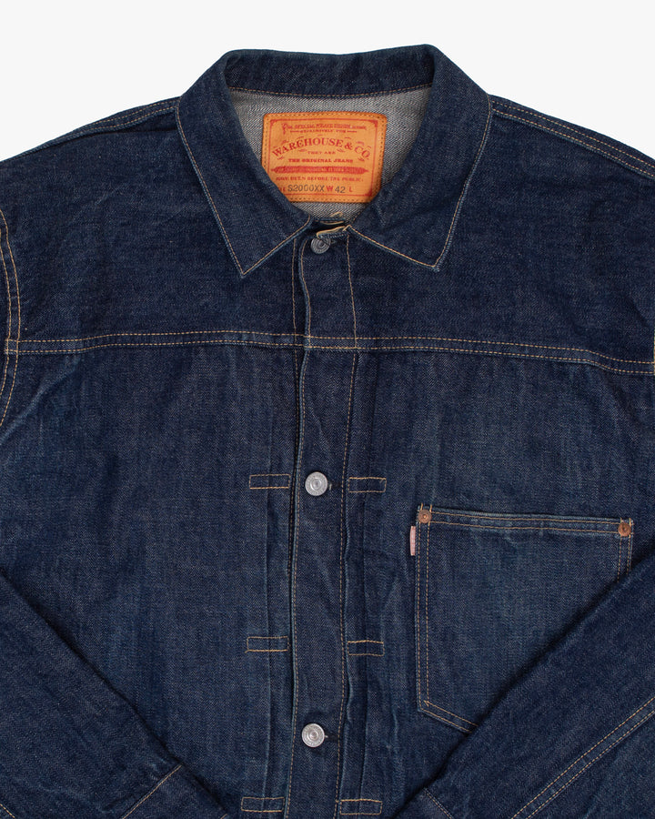 Japanese Repro Jacket, Warehouse &amp; Co., L, Denim Jacket