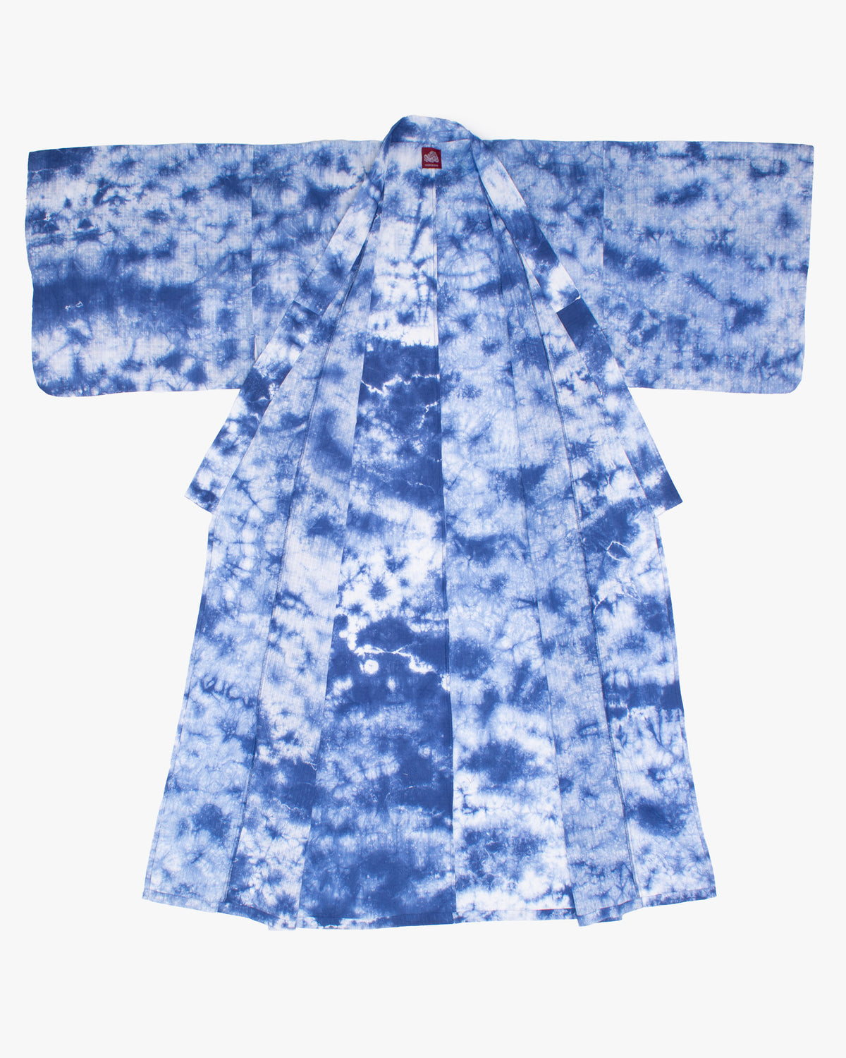 Wa-Modern, Long Haori Robe, Blue