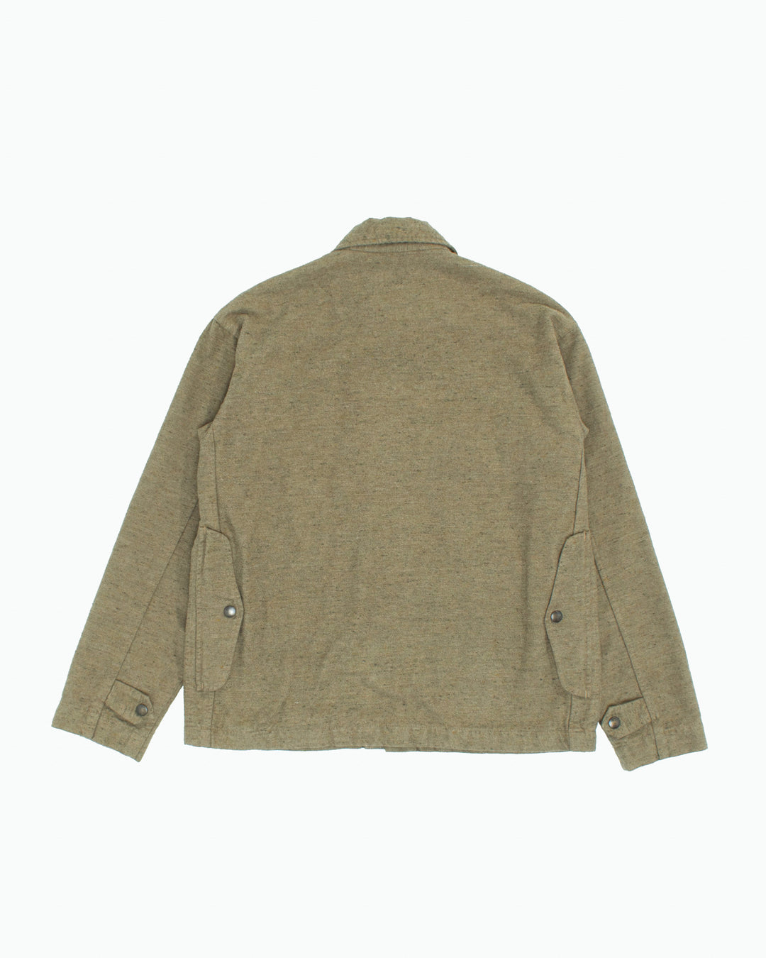 Japanese Repro Jacket, M, Gypsy &amp; Sons, Olive with Asymmetrical Pockets