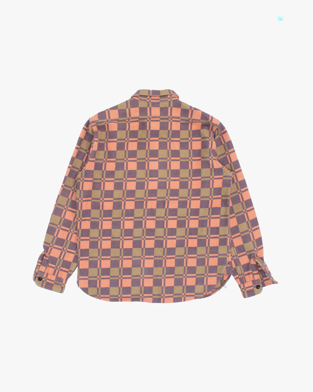 Japanese Repro Jacket, L, Joe McCoy, Checkered Orange, Green, and Grey