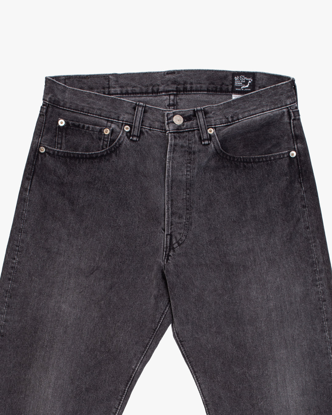 Japanese Repro Denim Jeans, 32, Orslow, Medium Grey