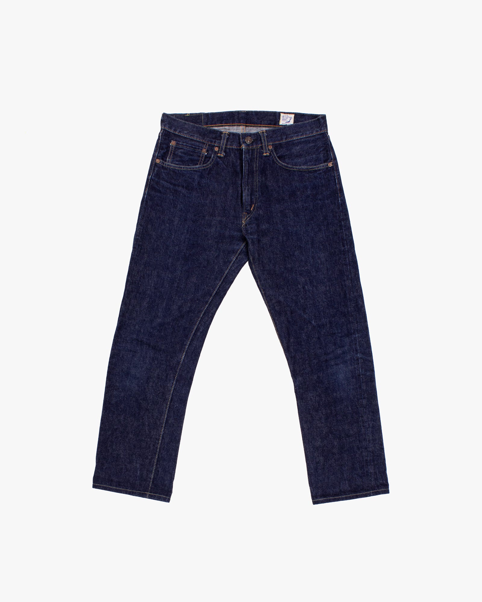 Japanese Repro Denim Jeans, 32, Orslow, Medium Wash Blue