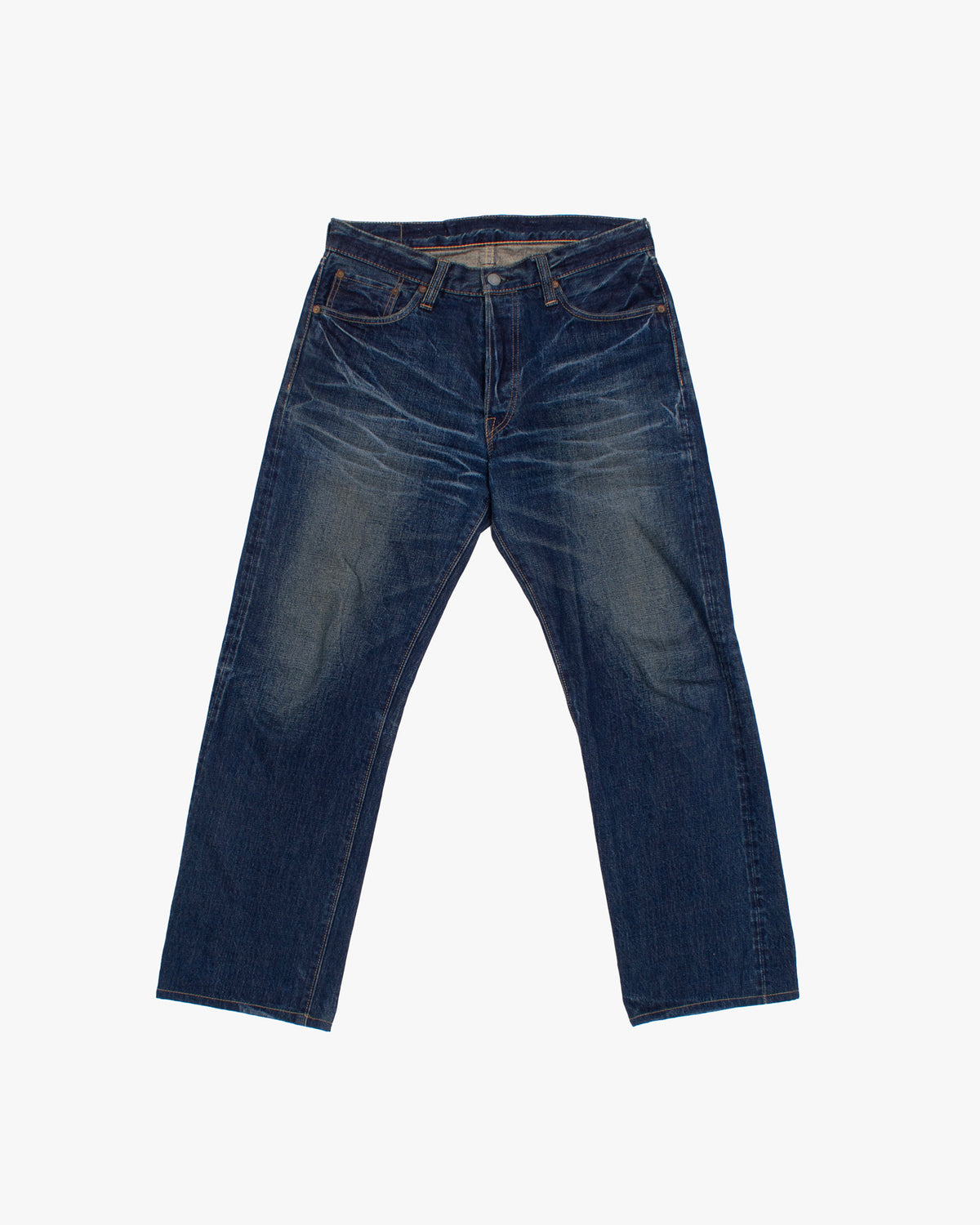 Japanese Repro Denim Jeans, 32, Sugar Cane, Medium Wash Blue