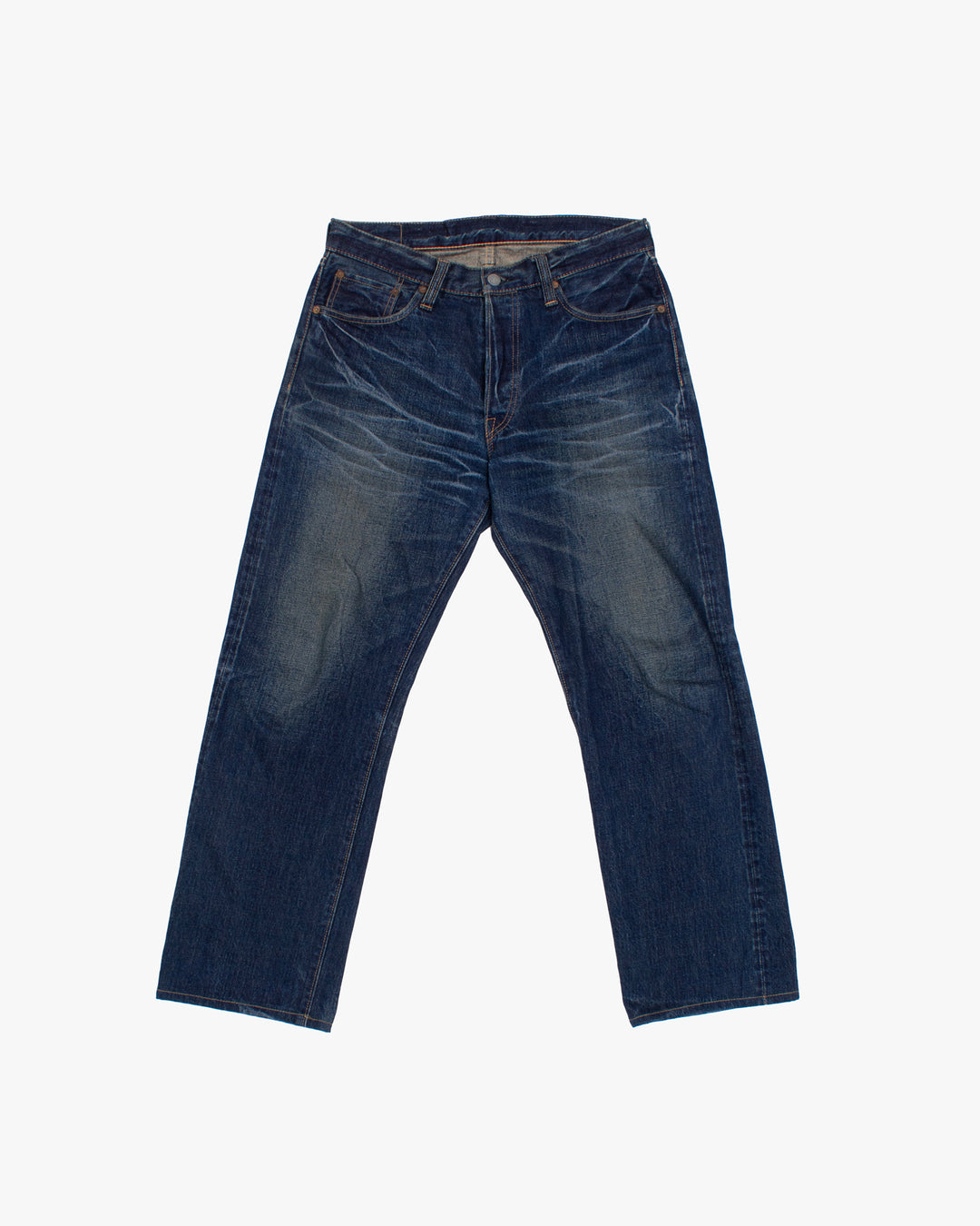 Japanese Repro Denim Jeans, 32, Sugar Cane, Medium Wash Blue