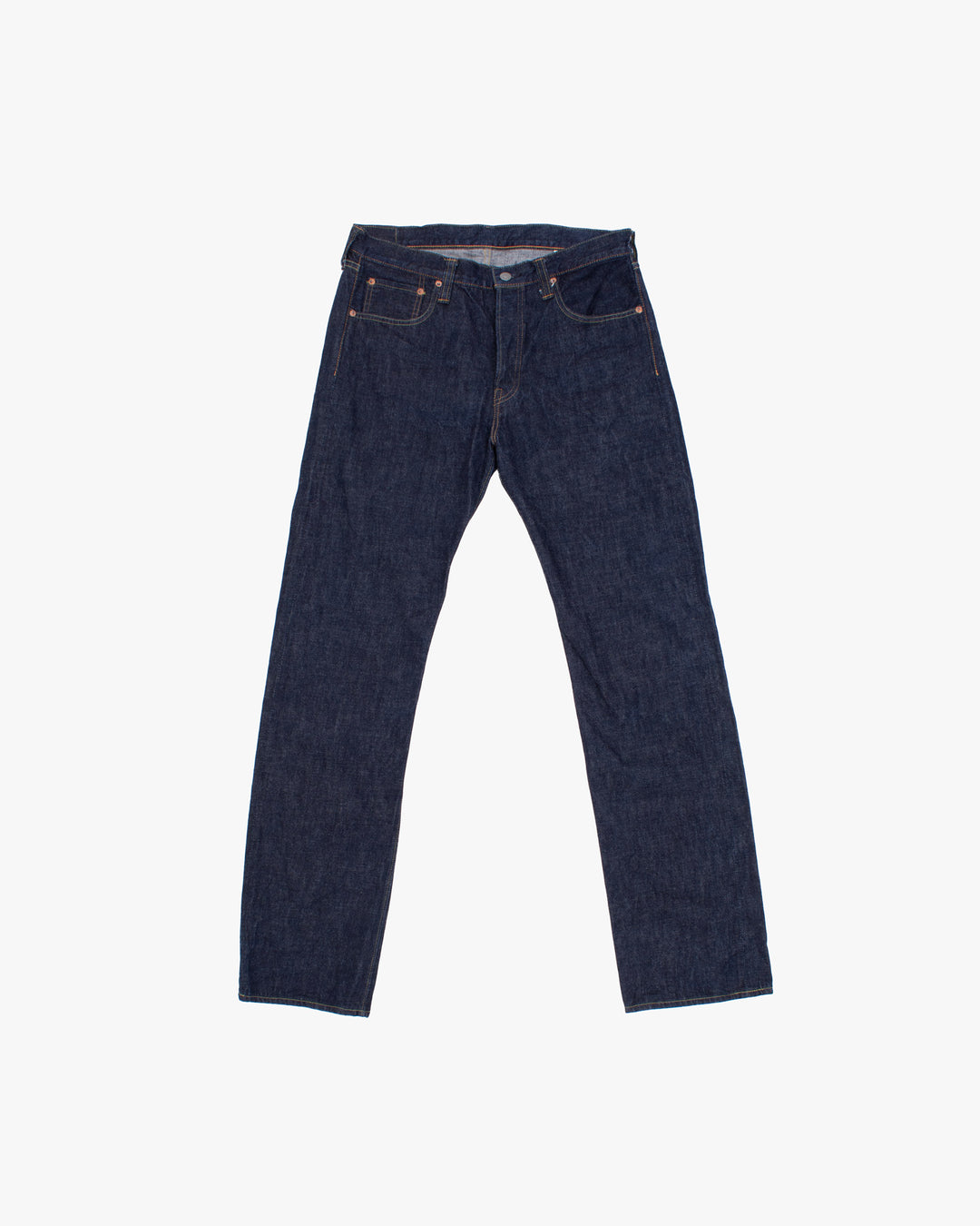 Japanese Repro Denim Jeans, 34, Sugar Cane, Dark Wash Blue