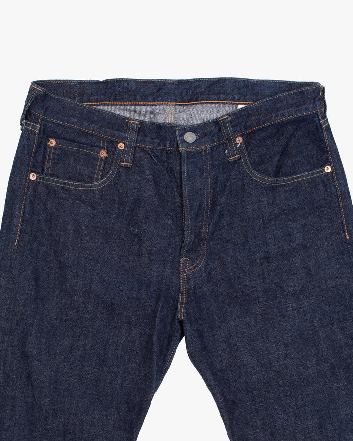Japanese Repro Denim Jeans, 34, Sugar Cane, Dark Wash Blue