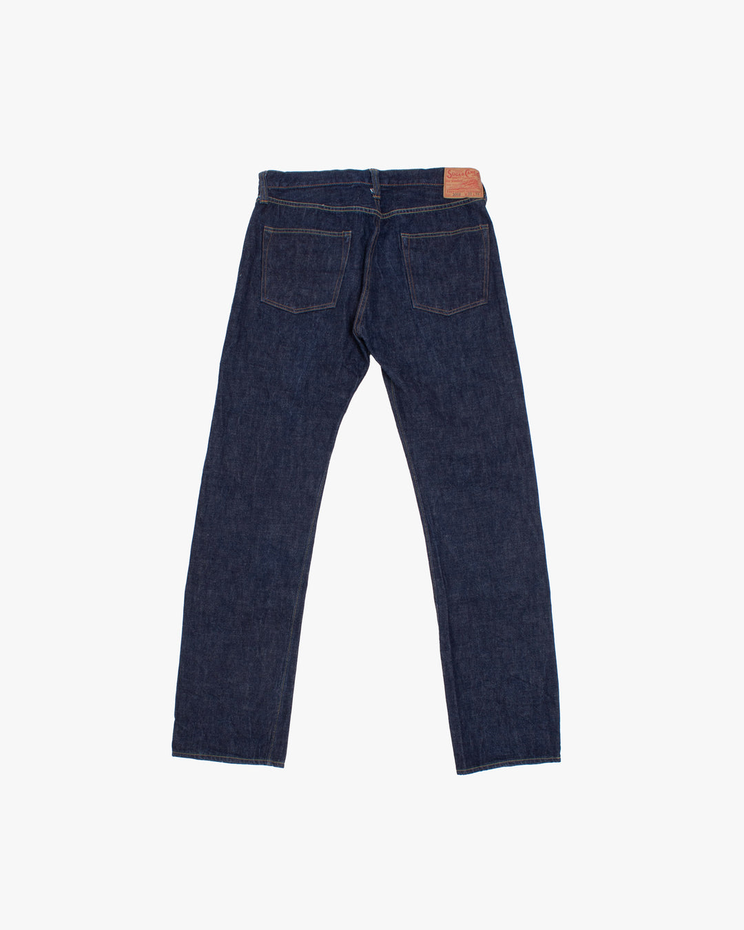 Japanese Repro Denim Jeans, 34, Sugar Cane, Dark Wash Blue