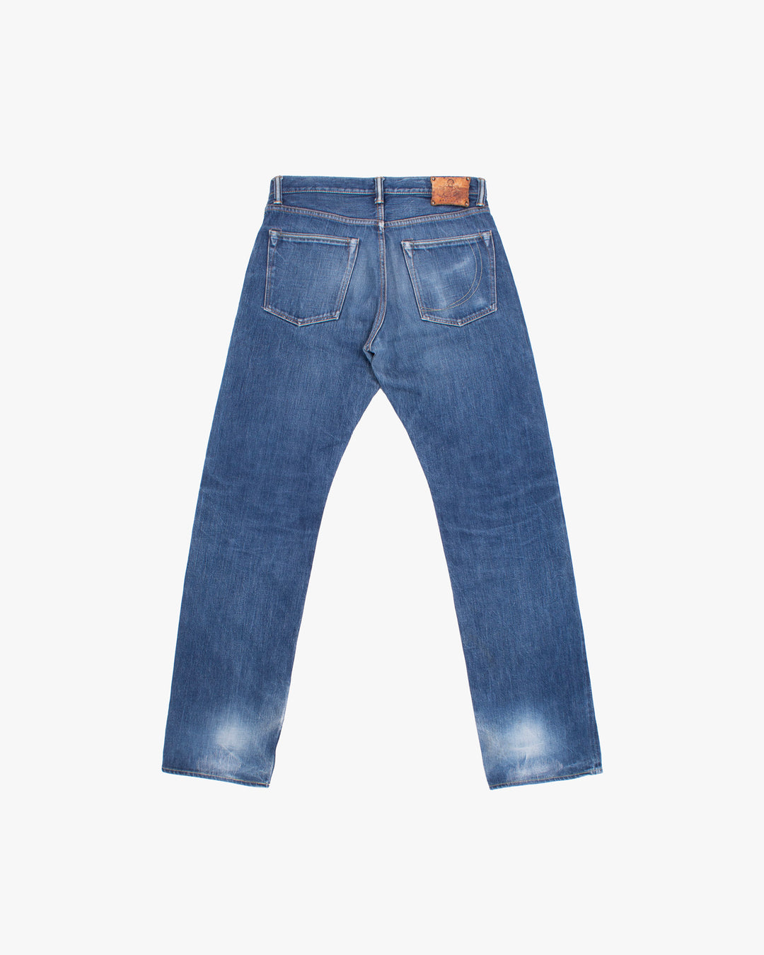 Japanese Repro Denim Jeans, 32, Japan Blue, Medium Wash Blue