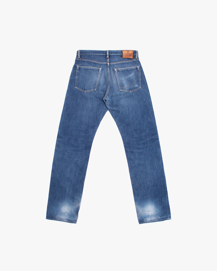 Japanese Repro Denim Jeans, 32, Japan Blue, Medium Wash Blue