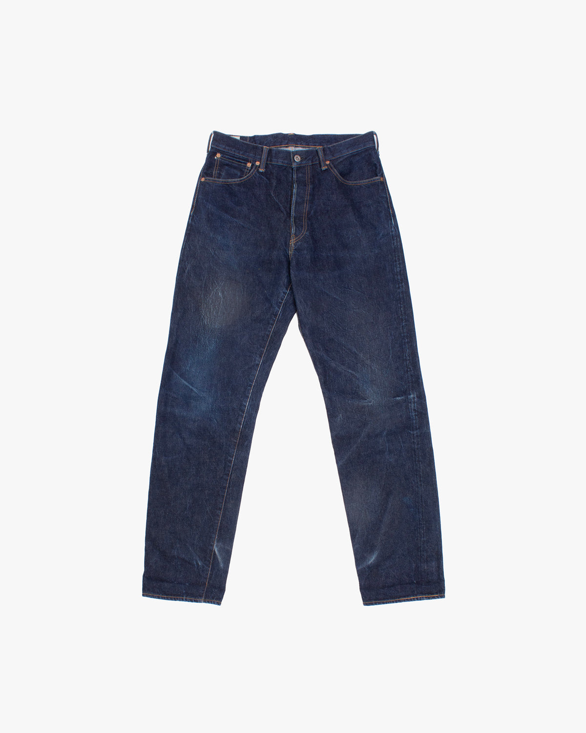 Japanese Repro Denim Jeans, 30, FOB Factory, Dark Wash Blue