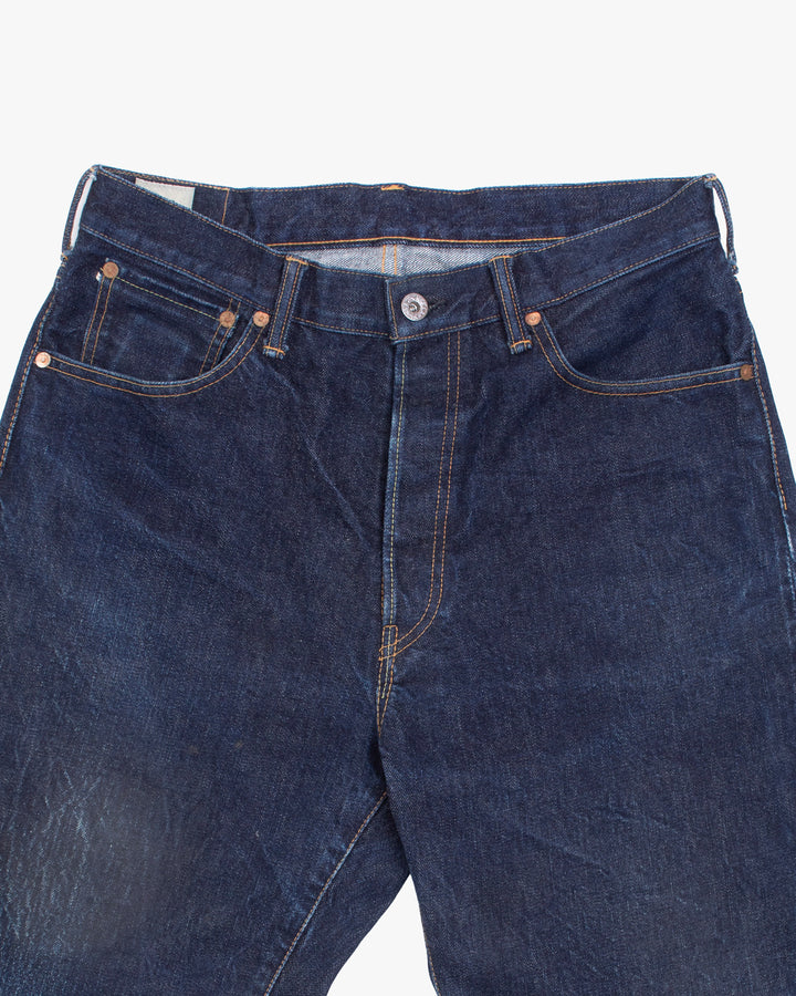 Japanese Repro Denim Jeans, 30, FOB Factory, Dark Wash Blue