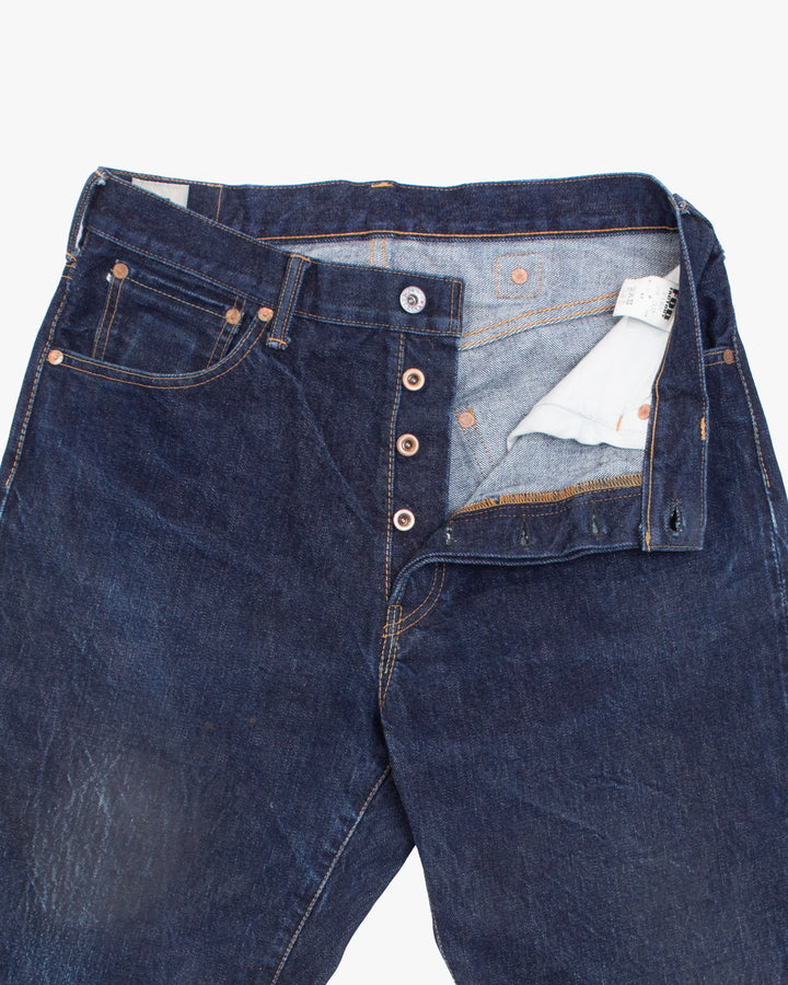 Japanese Repro Denim Jeans, 30, FOB Factory, Dark Wash Blue