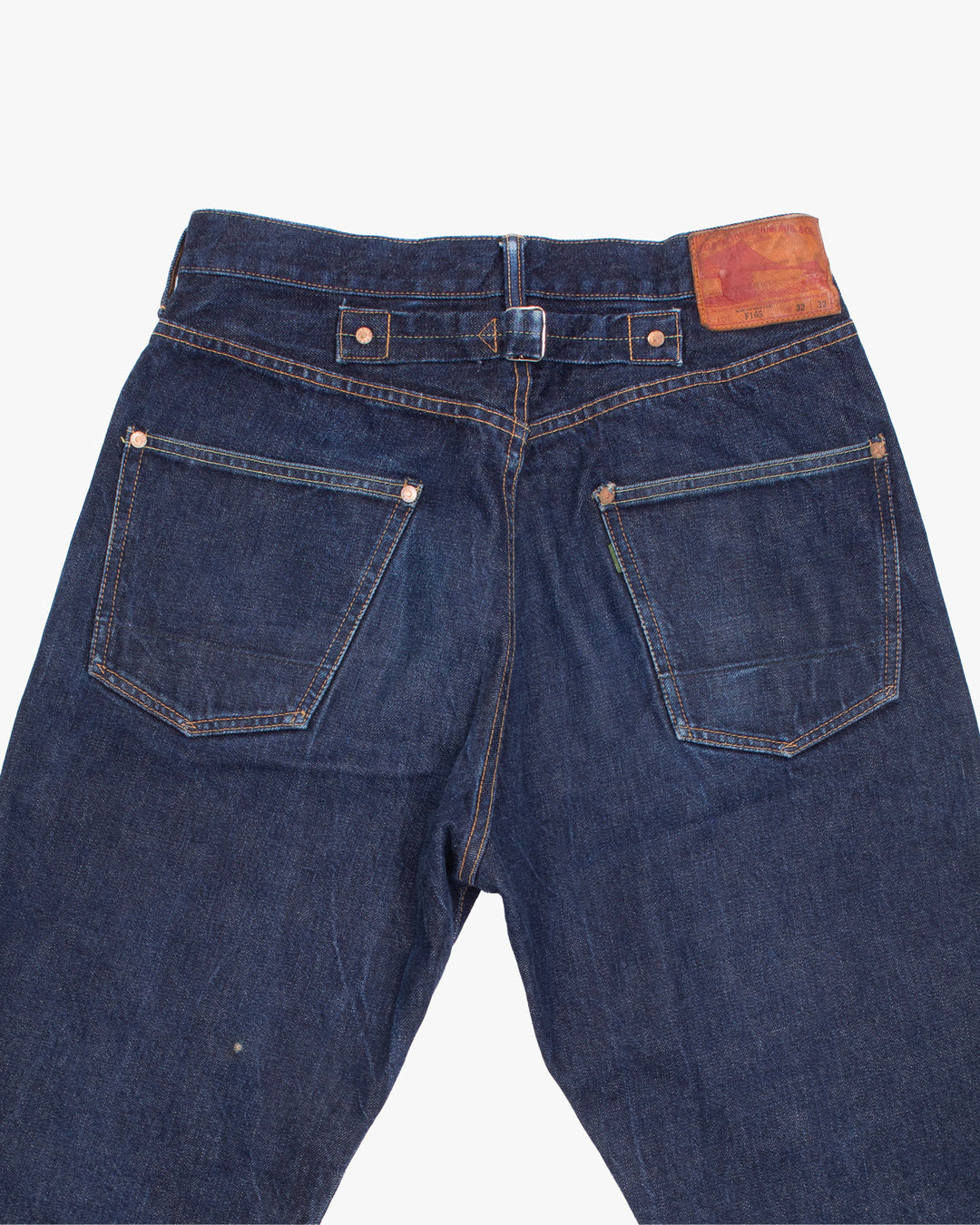 Japanese Repro Denim Jeans, 30, FOB Factory, Dark Wash Blue