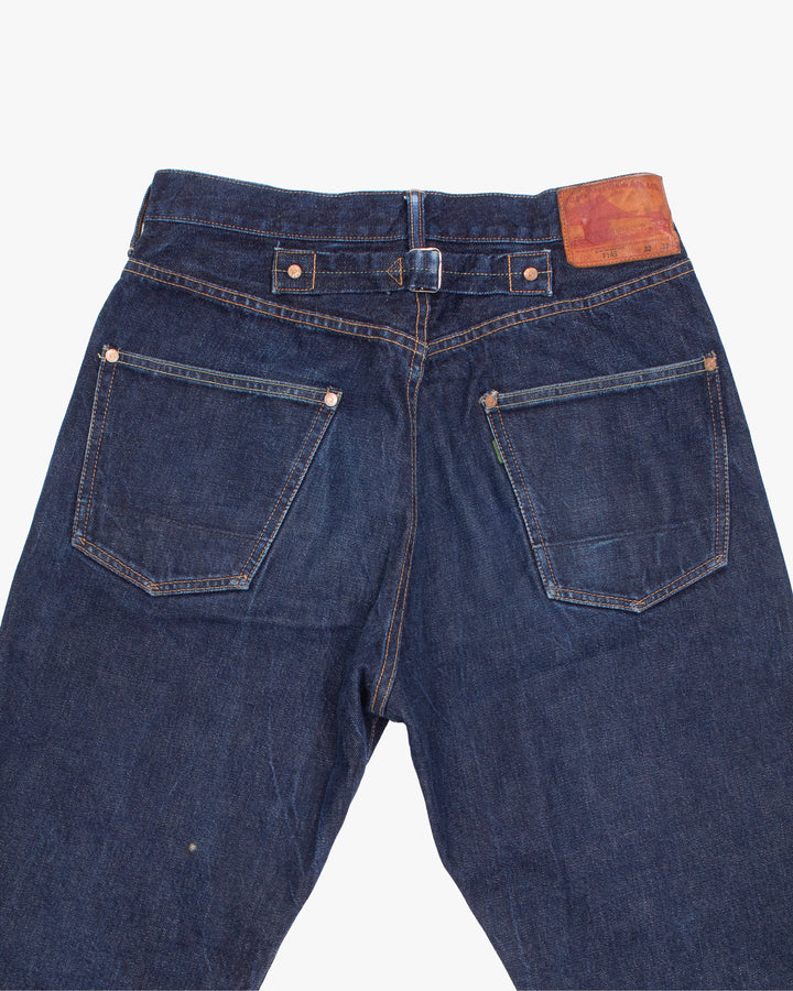 Japanese Repro Denim Jeans, 30, FOB Factory, Dark Wash Blue
