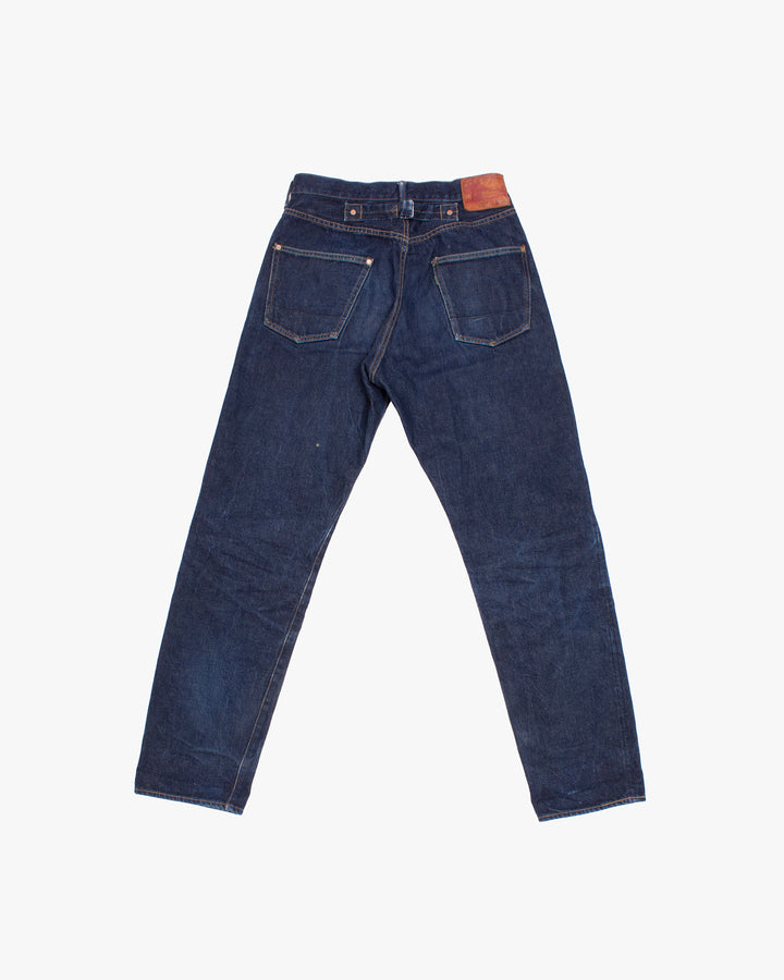Japanese Repro Denim Jeans, 30, FOB Factory, Dark Wash Blue