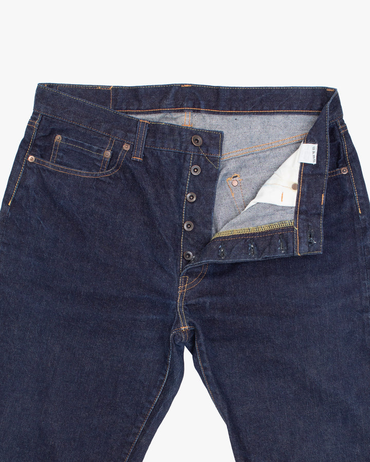 Japanese Repro Denim Jeans, 36, Momotaro Jeans, Dark Wash Blue