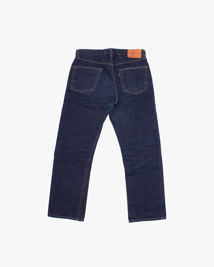Japanese Repro Denim Jeans, 36, Momotaro Jeans, Dark Wash Blue