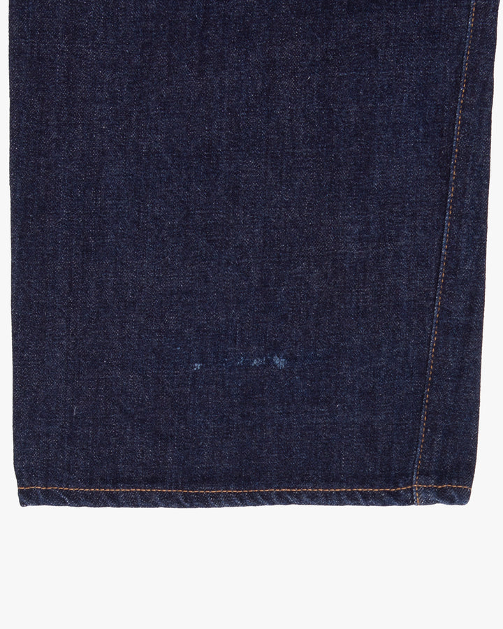 Japanese Repro Denim Jeans, 36, Oni, Dark Wash Blue