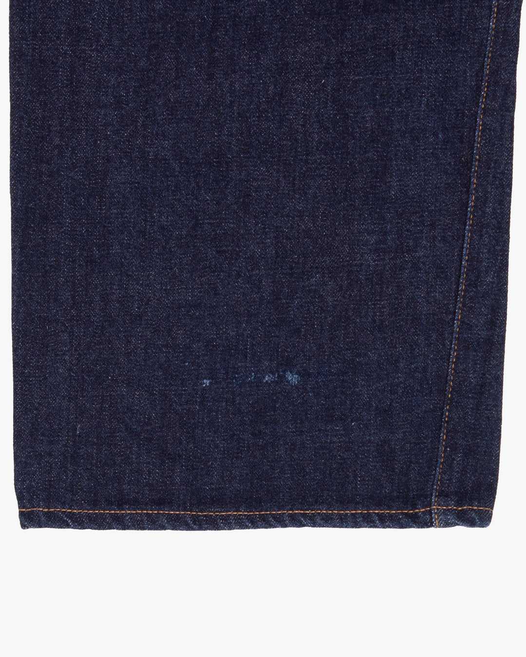 Japanese Repro Denim Jeans, 36, Oni, Dark Wash Blue
