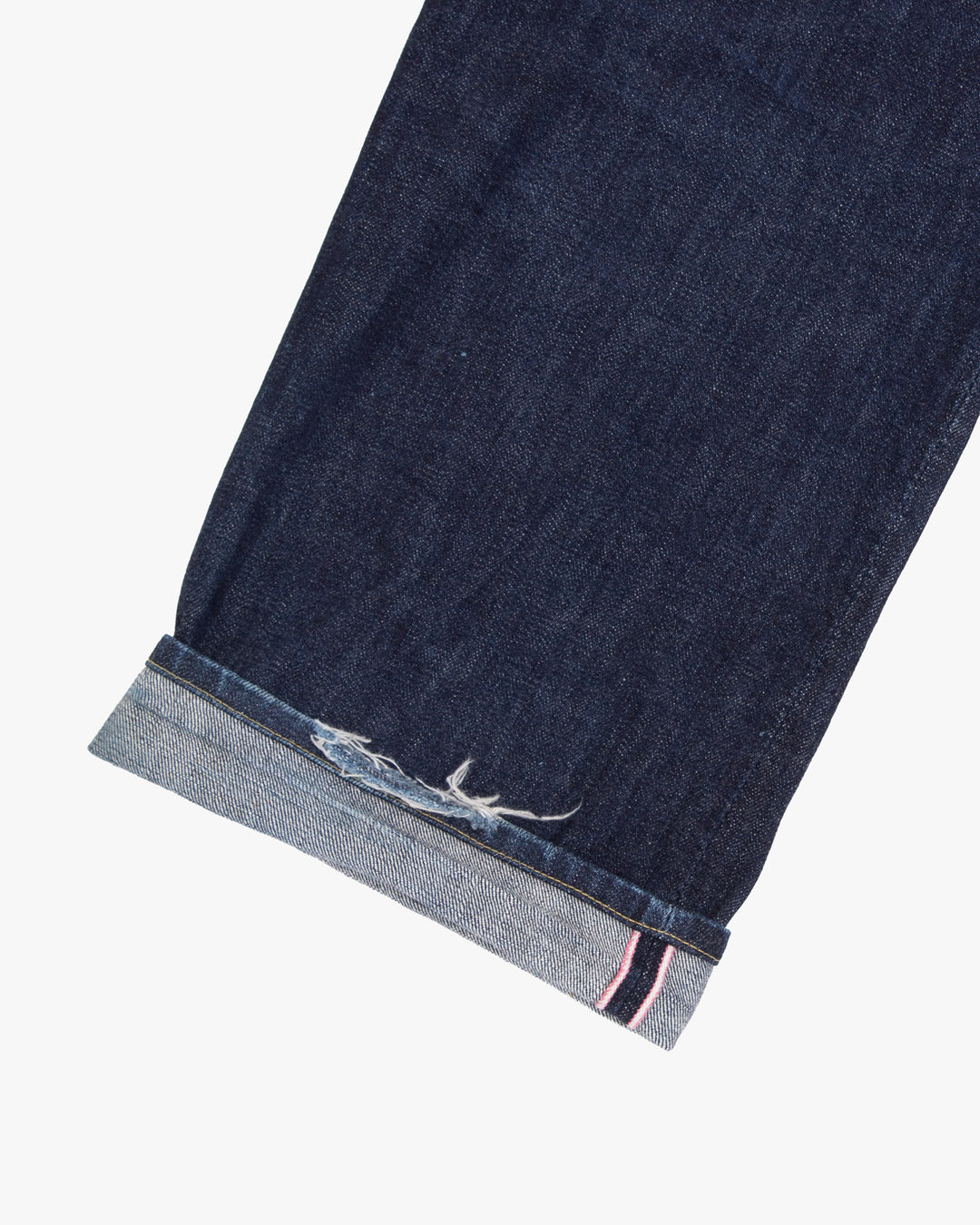 Japanese Repro Denim Jeans, 34, Momotaro Jeans, Dark Wash with Distressed Details