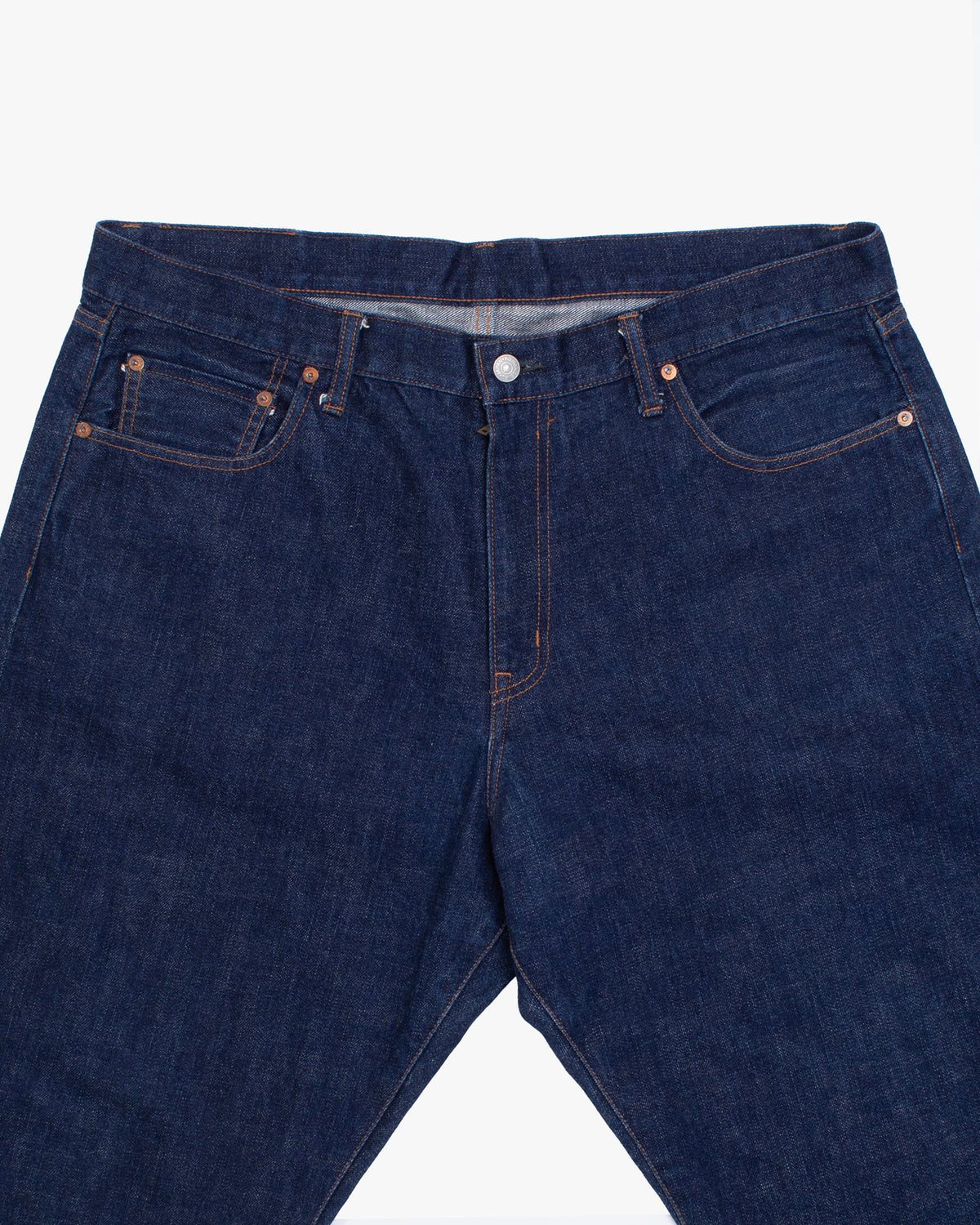 Japanese Repro Denim Jeans, 40, Kojima Genes, Dark Wash Blue