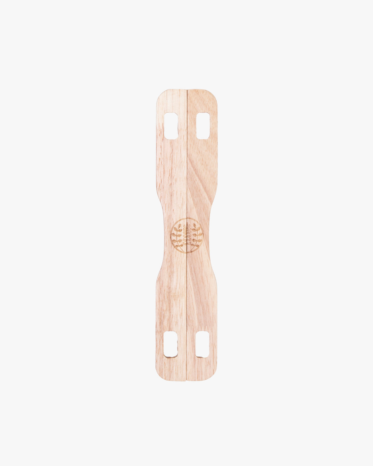 Kiriko Original Furoshiki Wooden Clasp, Natural Finish
