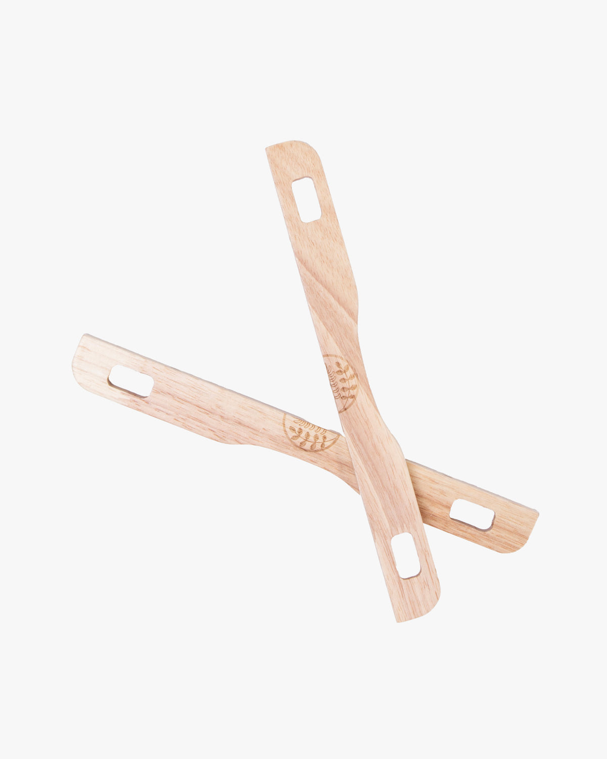 Kiriko Original Furoshiki Wooden Clasp, Natural Finish