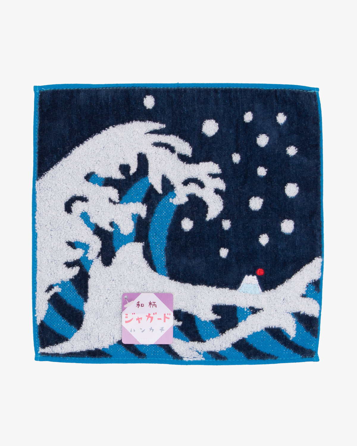 Kurochiku, Two-Sided Hand Towel, Nami